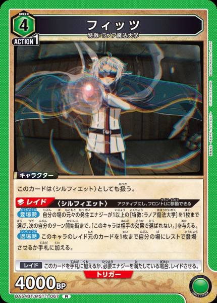 UA54BT/MST-1-067  フィッツ | R