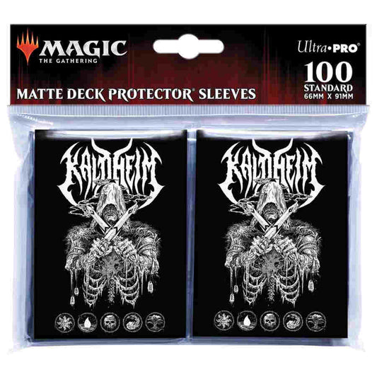 [Magic The Gathering 魔法風雲會] Ultra Pro Matte Deck Protector Sleeves Kaldheim |