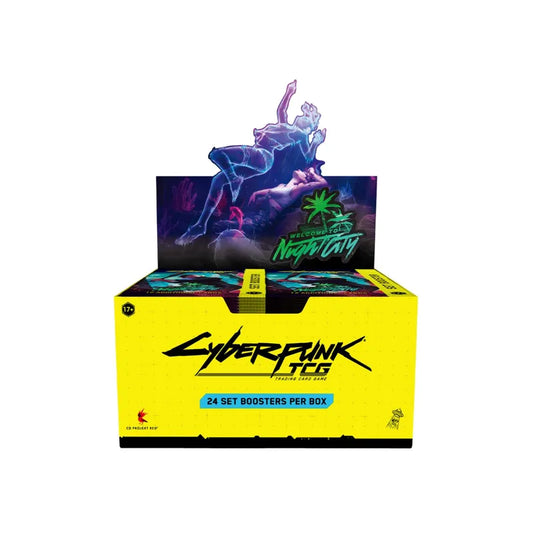 CyberpunkTCG Set 1 Welcome to Night City Retail Booster Box 原盒