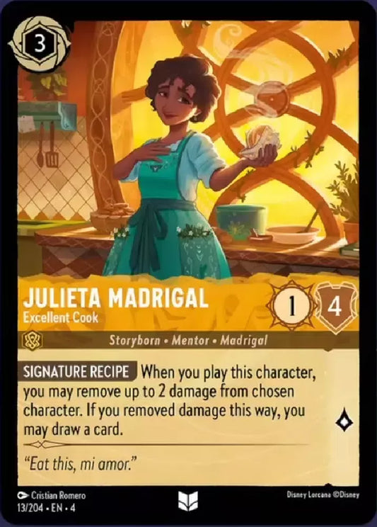 Set 4-013 | Julieta Madrigal - Excellent Cook | Uncommon