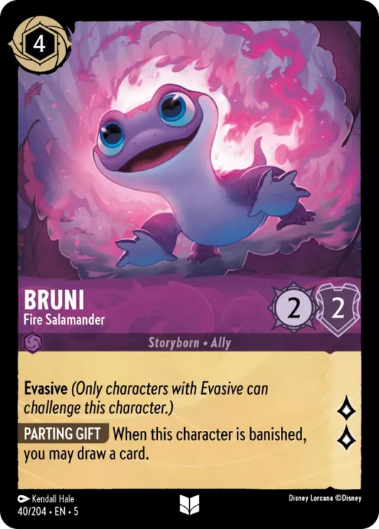 Set 5-040 | Bruni - Fire Salamander | Uncommon