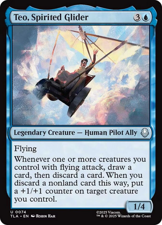 TLA-0074 | Teo, Spirited Glider | EN  | - | Foil