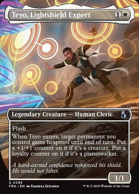 FRA-295 Teyo, Lightshield Expert (Borderless) | Uncommon (EN)