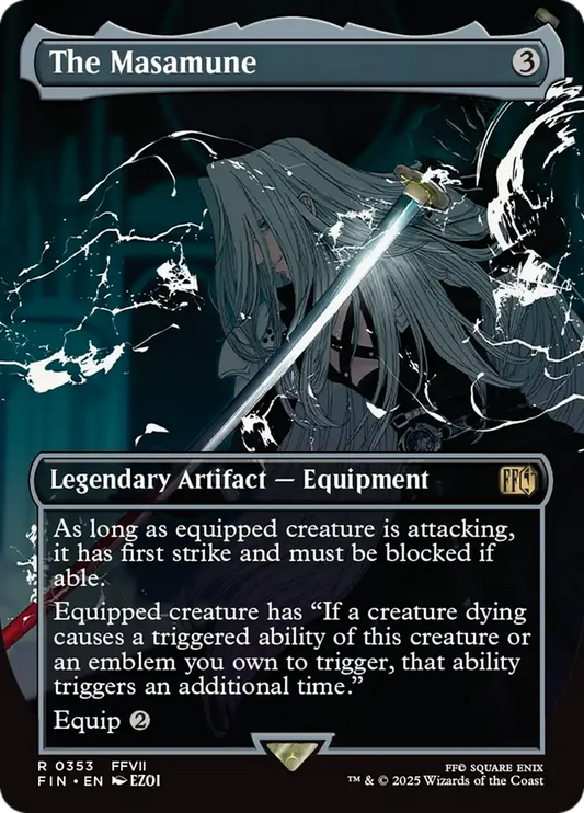 FIN-353 The Masamune (Borderless) | Rare (EN)