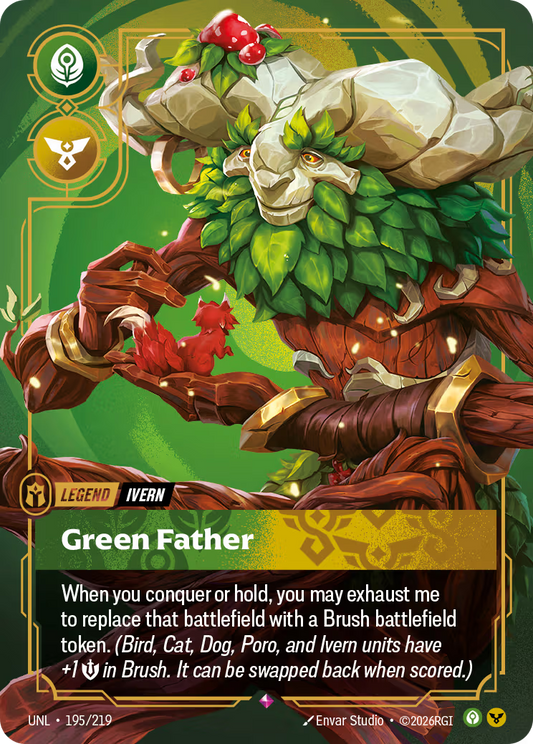 UNL-195/219 Ivern - Green Father | Rare