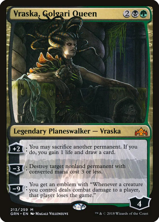 GRN-213 Vraska, Golgari Queen | Mythic (EN)