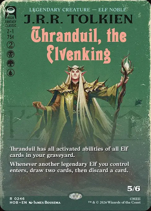 HOB-246 Thranduil, the Elvenking (Borderless) | Rare (EN)