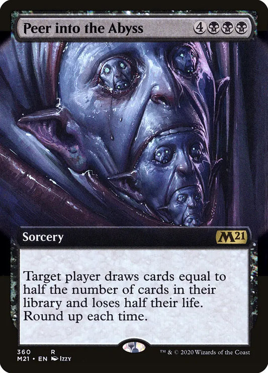 M21-360 Peer into the Abyss (Borderless) | Rare (EN)