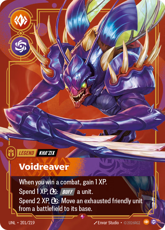 UNL-201/219 Kha'Zix - Voidreaver | Rare