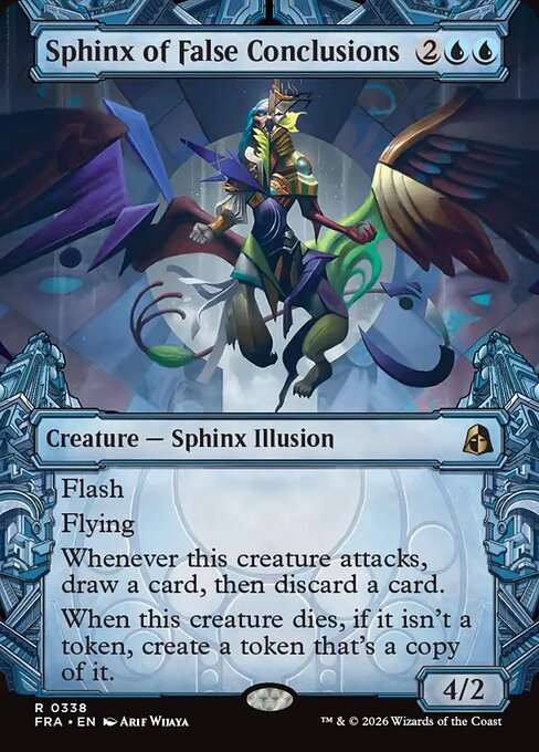 FRA-338 Sphinx of False Conclusions (Showcase) | Rare (EN)