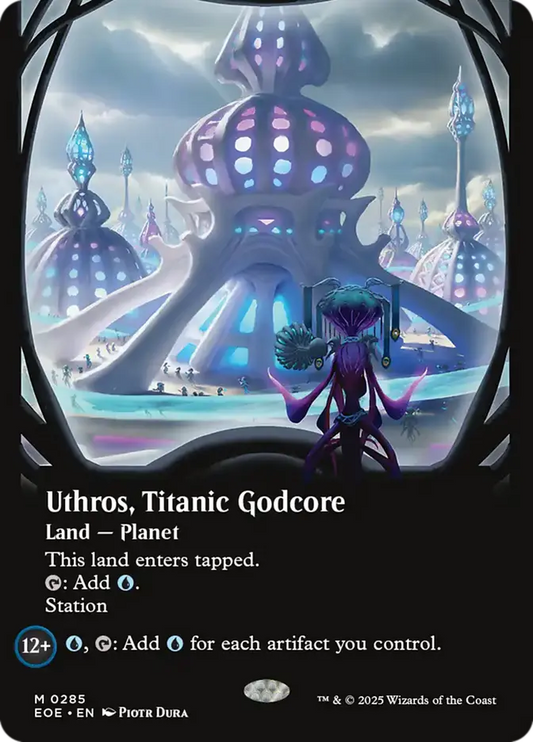 EOE-0285 Uthros, Titanic Godcore (Borderless) | Mythic (EN)