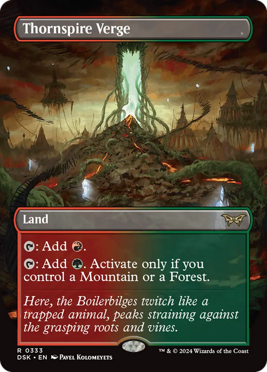 DSK-333 Thornspire Verge (Borderless) | Rare (EN)