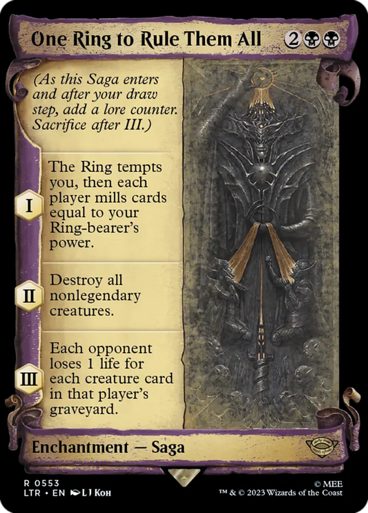 LTR-553 One Ring to Rule Them All | Rare (EN)