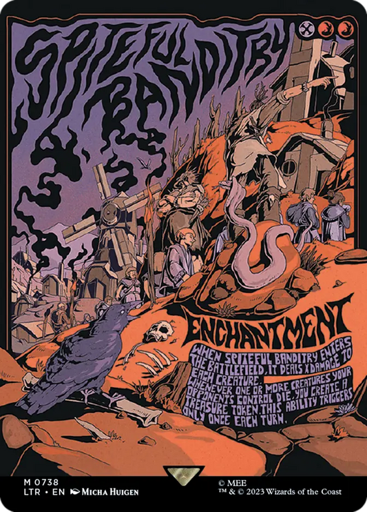 LTR-0738 Spiteful Banditry (Borderless) | Rare (EN)