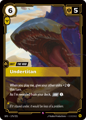 SFD-175/221 | Undertitan | Rare