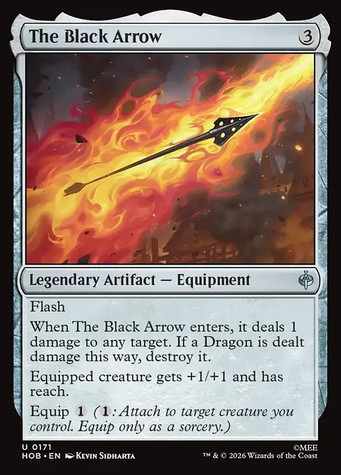 HOB-171 The Black Arrow | Uncommon (EN)