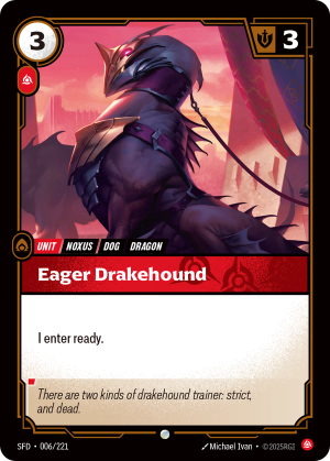 SFD-006/221 | Eager Drakehound | Common