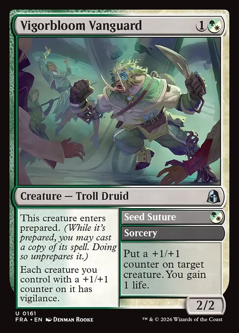 FRA-161 Vigorbloom Vanguard // Seed Suture | Uncommon (EN)