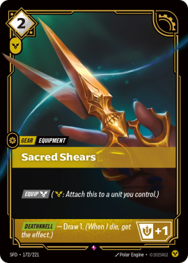 SFD-172/221 | Sacred Shears | Rare