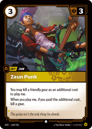 SFD-160/221 | Zaun Punk | Common