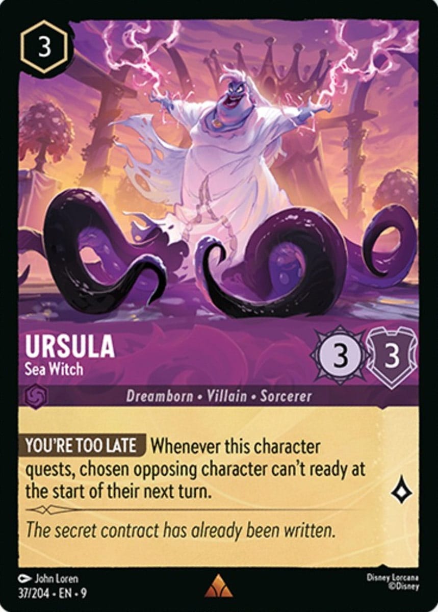 Set 9-037 | Ursula - Sea Witch | Rare