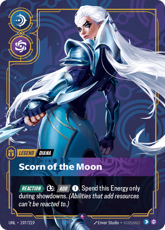 UNL-197/219 Diana - Scorn of the Moon | Rare
