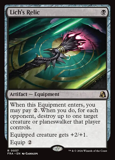 FRA-057 Lich's Relic | Rare (EN)