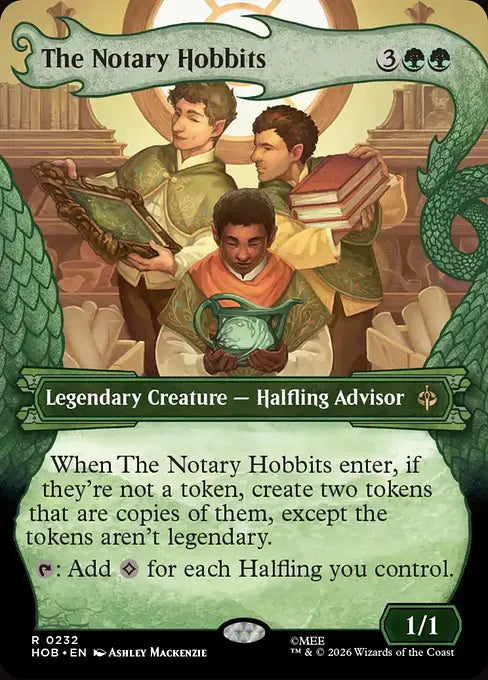 HOB-232 The Notary Hobbits (Showcase) | Rare (EN)