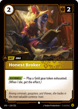 SFD-155/221 | Honest Broker | Common