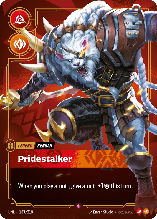 UNL-183/219 Rengar - Pridestalker | Rare