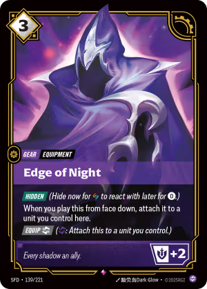 SFD-139/221 | Edge of Night | Rare