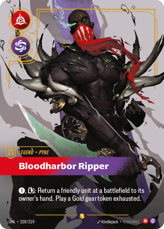 UNL-228/219 Pyke - Bloodharbor Ripper (Overnumbered) | Showcase