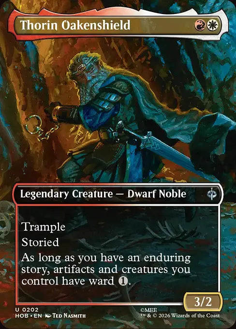 HOB-202 Thorin Oakenshield (Borderless) | Uncommon (EN)