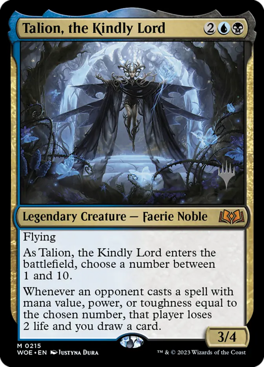 WOE-215 Talion, the Kindly Lord (Promo) | Mythic (EN)