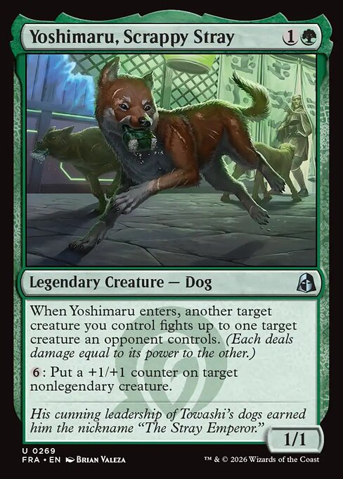 FRA-269 Yoshimaru, Scrappy Stray | Uncommon (EN)