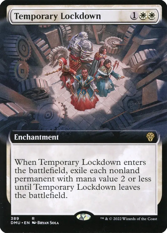 DMU-389 Temporary Lockdown (Borderless) | Rare (EN)