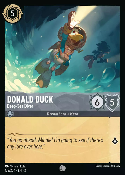 Set 2-178 | Donald Duck - Deep-Sea Diver | Common