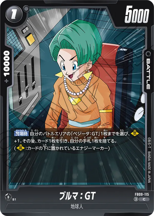 FB09-115 | ブルマ：GT | C