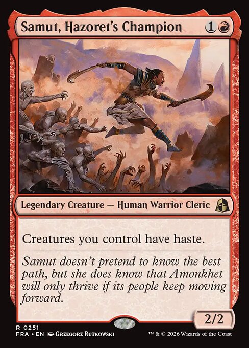 FRA-251 Samut, Hazoret's Champion | Rare (EN)