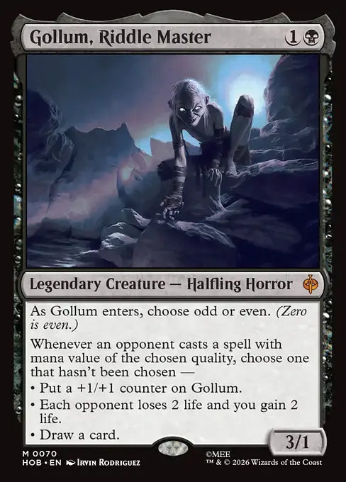 HOB-070 Gollum, Riddle Master | Mythic (EN)