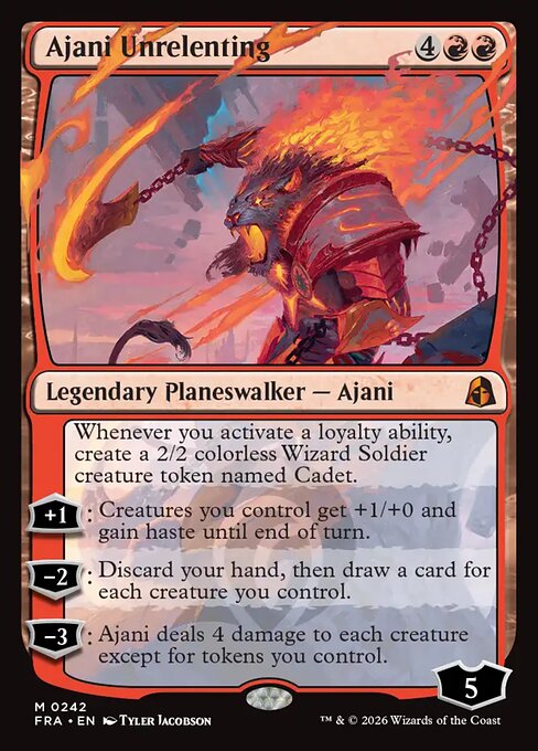 FRA-242 Ajani Unrelenting | Mythic (EN)