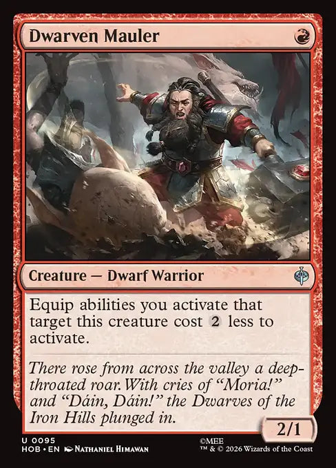 HOB-095 Dwarven Mauler | Uncommon (EN)