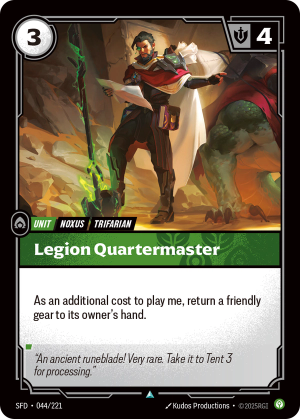 SFD-044/221 | Legion Quartermaster | Uncommon