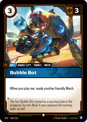 SFD-062/221 | Bubble Bot | Common