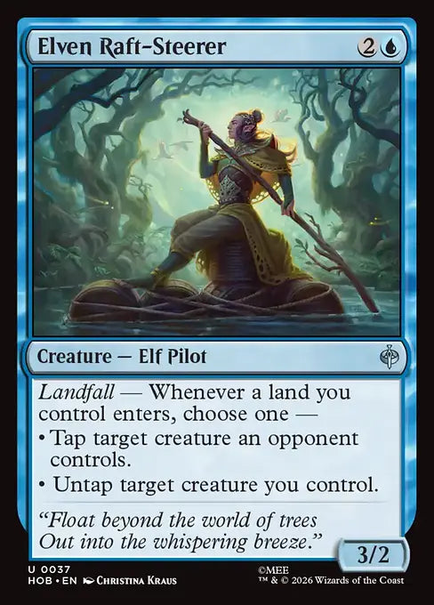 HOB-037 Elven Raft-Steerer | Uncommon (EN)