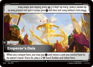 SFD-207/221 | Emperor's Dais | Uncommon