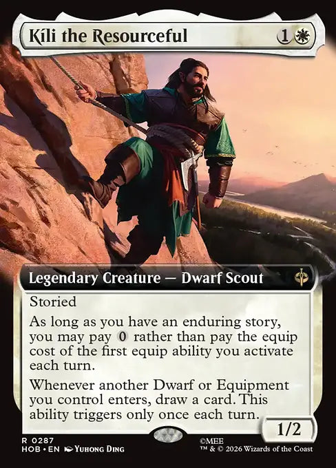 HOB-287 Kili the Resourceful (Extended Art) | Rare (EN)