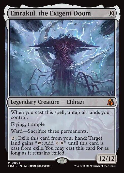 FRA-001 Emrakul, the Exigent Doom | Mythic (EN)