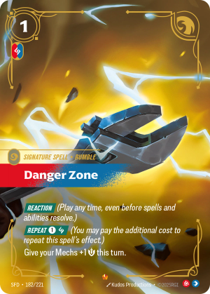 SFD-182/221 | Danger Zone | Epic