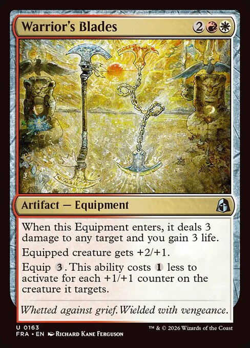 FRA-163 Warrior's Blades | Uncommon (EN)